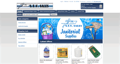 Desktop Screenshot of janitorialstores.com